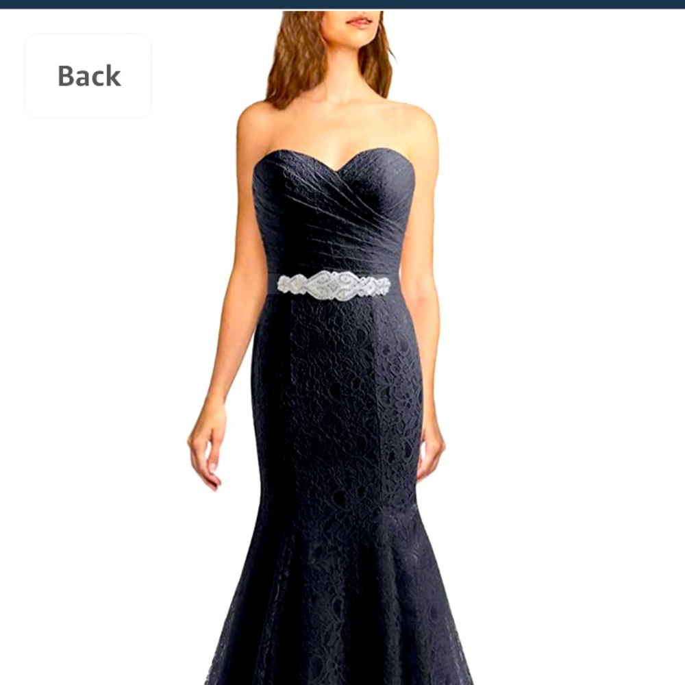 Black wedding dress